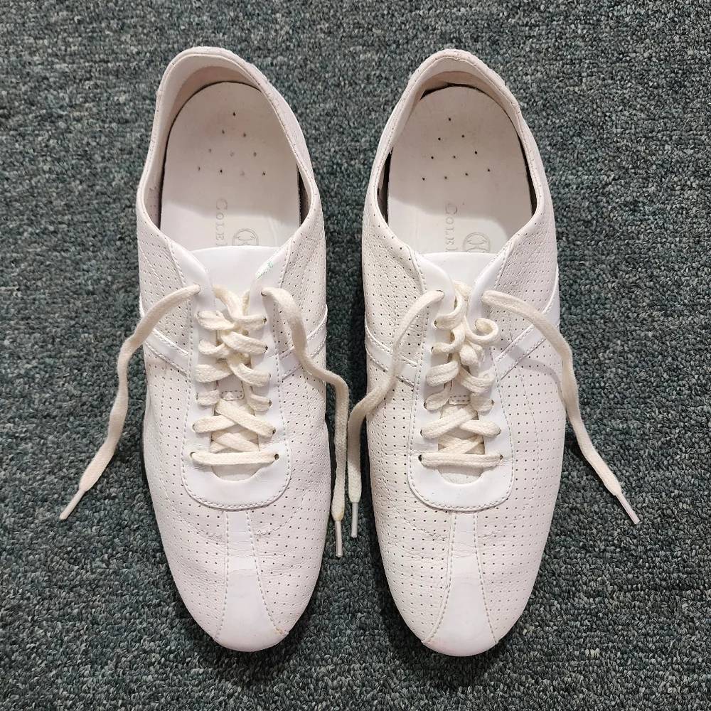 Cole Haan Nike Air Shoes Golf Off White  Size 8B